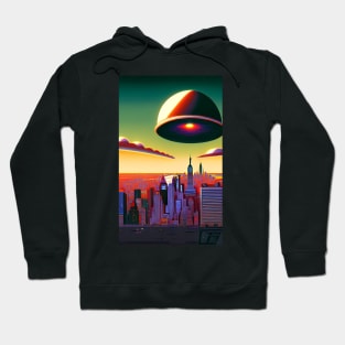 The alien menace Hoodie